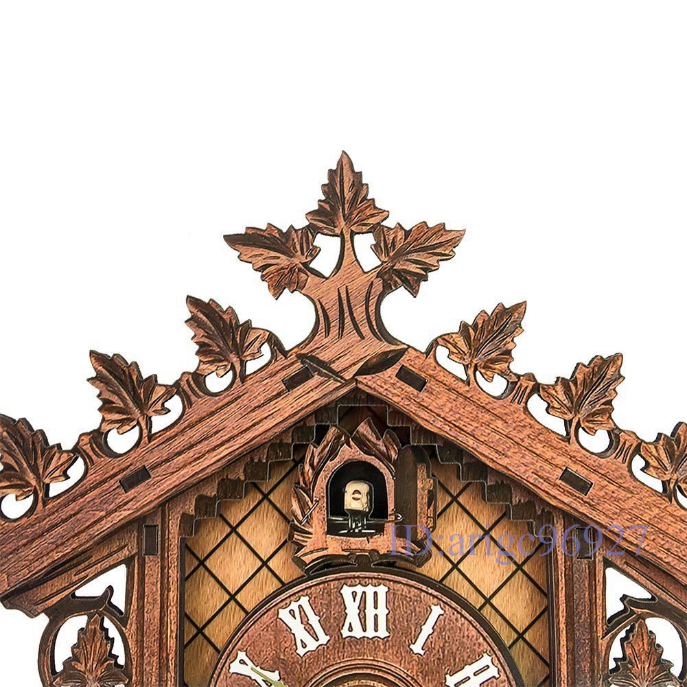 G105★カッコウのウォールクロック 壁掛け時計 ハト 鳩時計 アンティーク_画像3