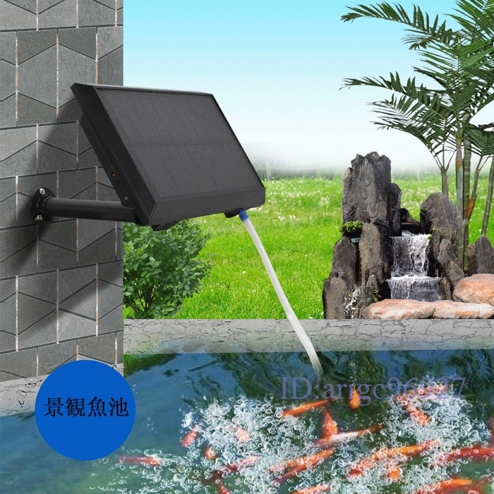 P475* новый товар солнечная панель фонтан насос маленький размер фонтан аквариум насос . насос кислород насос солнечный заряжающийся наружный солнечный воздушный насос источник питания не необходимо экономия энергии . насос 