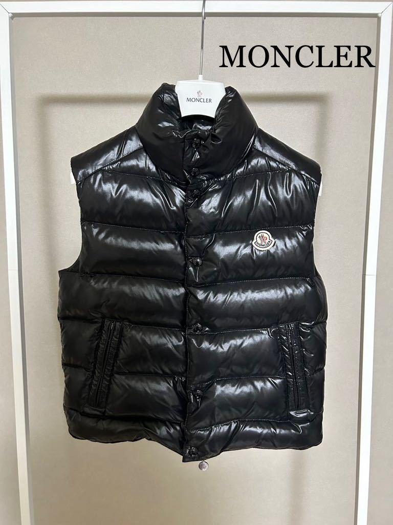 モンクレール★MONCLER★TIB★ダウンベスト★ブラック★サイズ0★美品★正規品