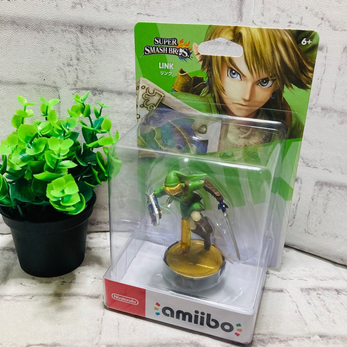 【未開封】amiibo リンク　スマブラ 大乱闘スマッシュブラザーズ