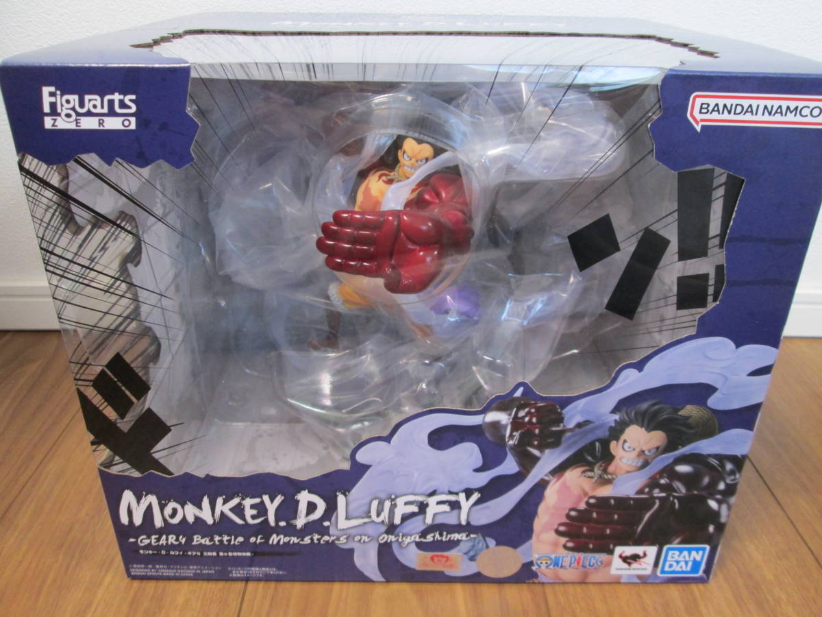 ワンピース フィギュアーツZERO 超激戦 モンキー・D・ルフィ ギア4 三船長 鬼ヶ島怪物決戦 フィギュア