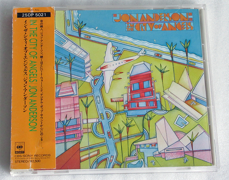 ■ JON ANDERSON / IN THE CITY OF ANGELS 　（日本国内盤）_画像1