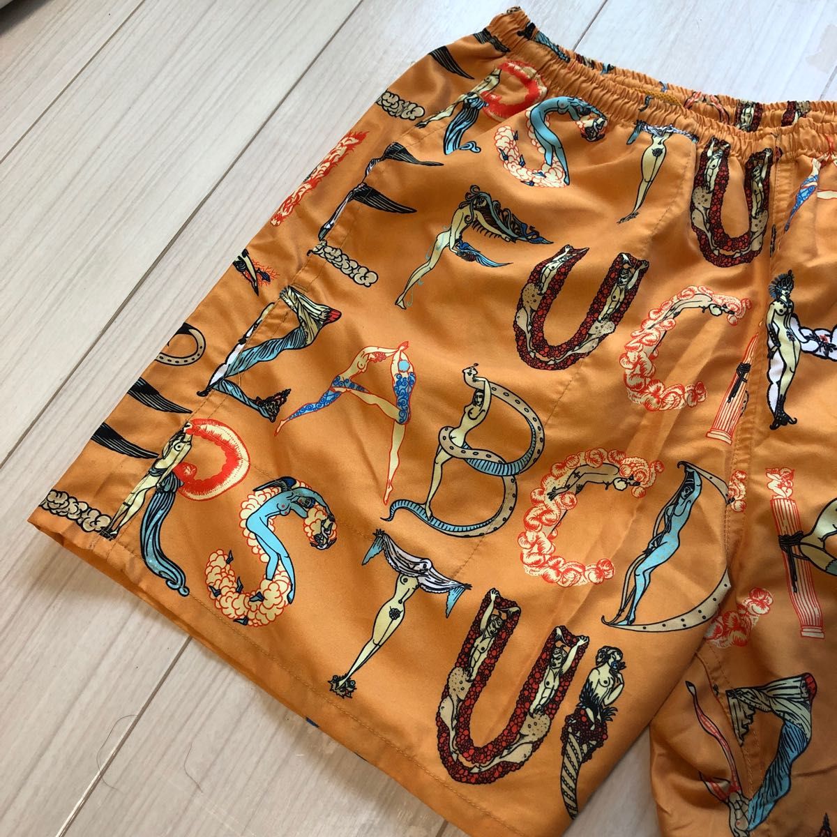 SS Supreme Alphabet Water Short S シュプリーム アルファベット
