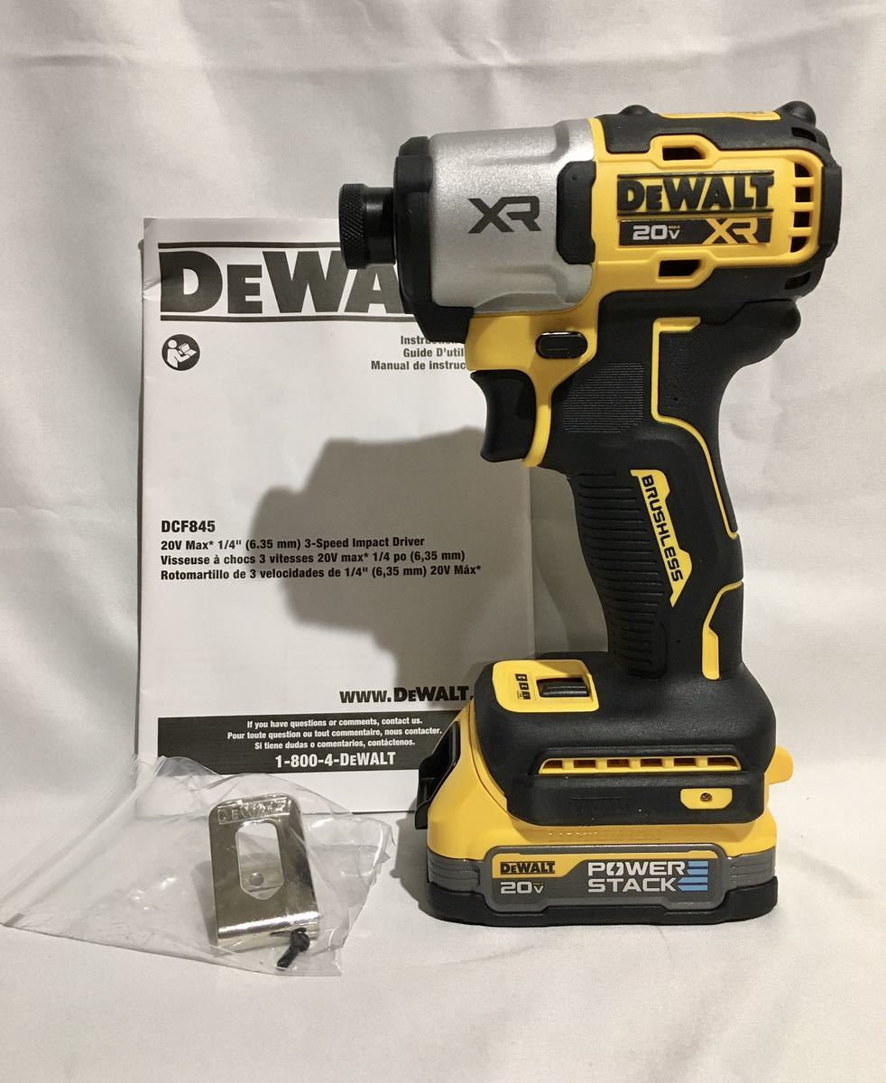 Dewalt デウォルト インパクトドライバー 20V max-