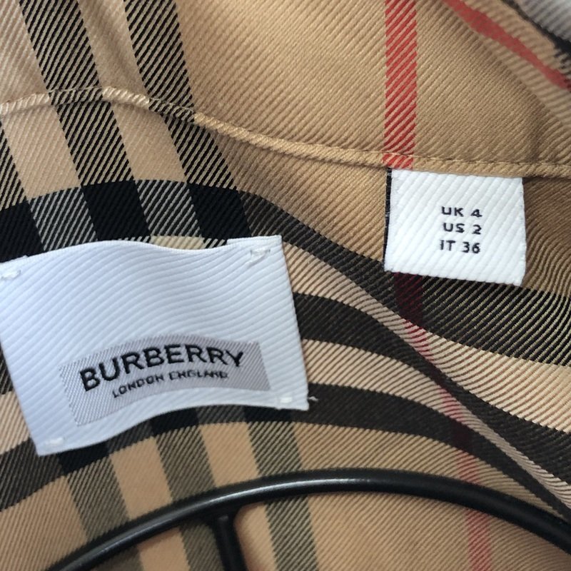 着用1回！極上美品 BURBERRY ノバチェック ワンピース バーバリー 165/76A 34サイズ 806398 新シーズン 令5/5月購入品 IW307AF01BUR_80_画像7