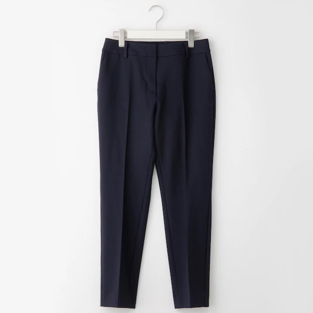 プラステ PLST ブラッシュドバックスティックパンツ ネイビー L プラステ PLST ブラッシュドバックスティックパンツ ネイビー L