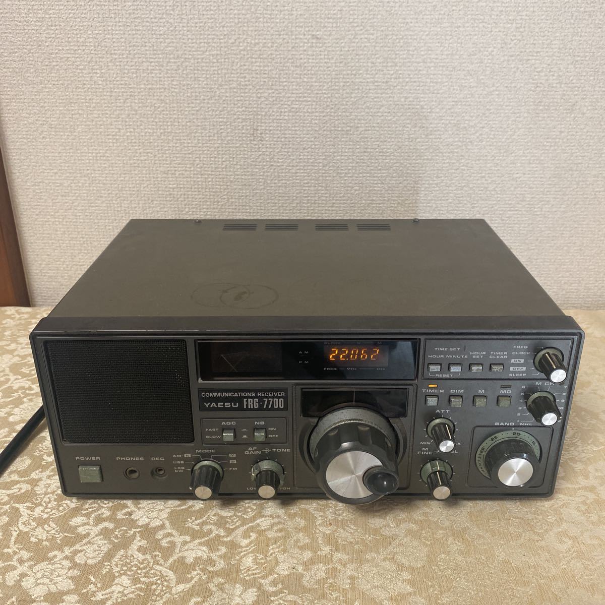 Yahoo!オークション - YAESU 八重洲 通信用受信機 FRG-7700 無線 Yahoo!オークション - YAESU 八重洲 通信用受信機 FRG-7700 無線