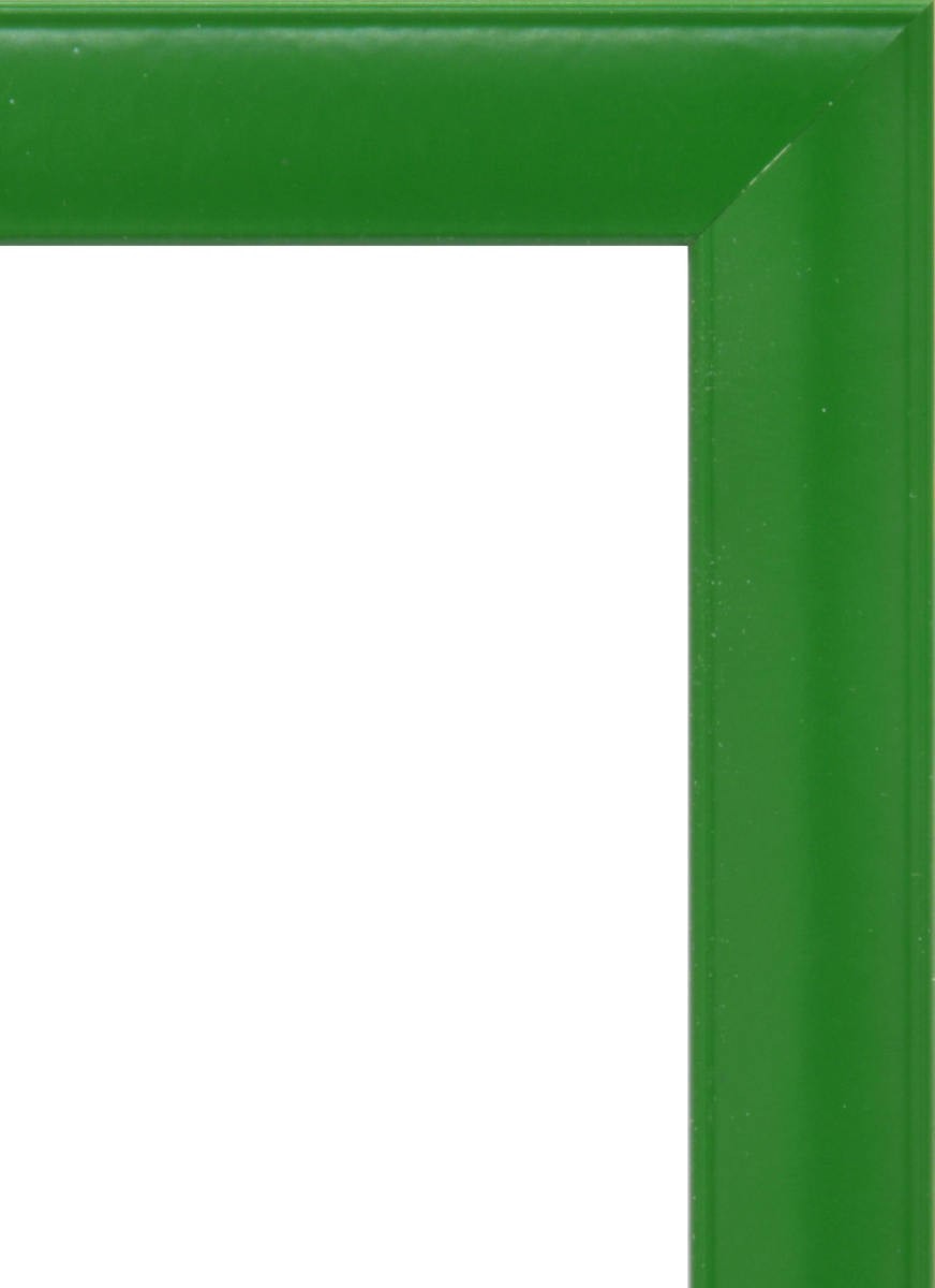 OA picture frame poster panel aluminium frame UV cut PET attaching 5015.. frame A2 size 594X420mm green 