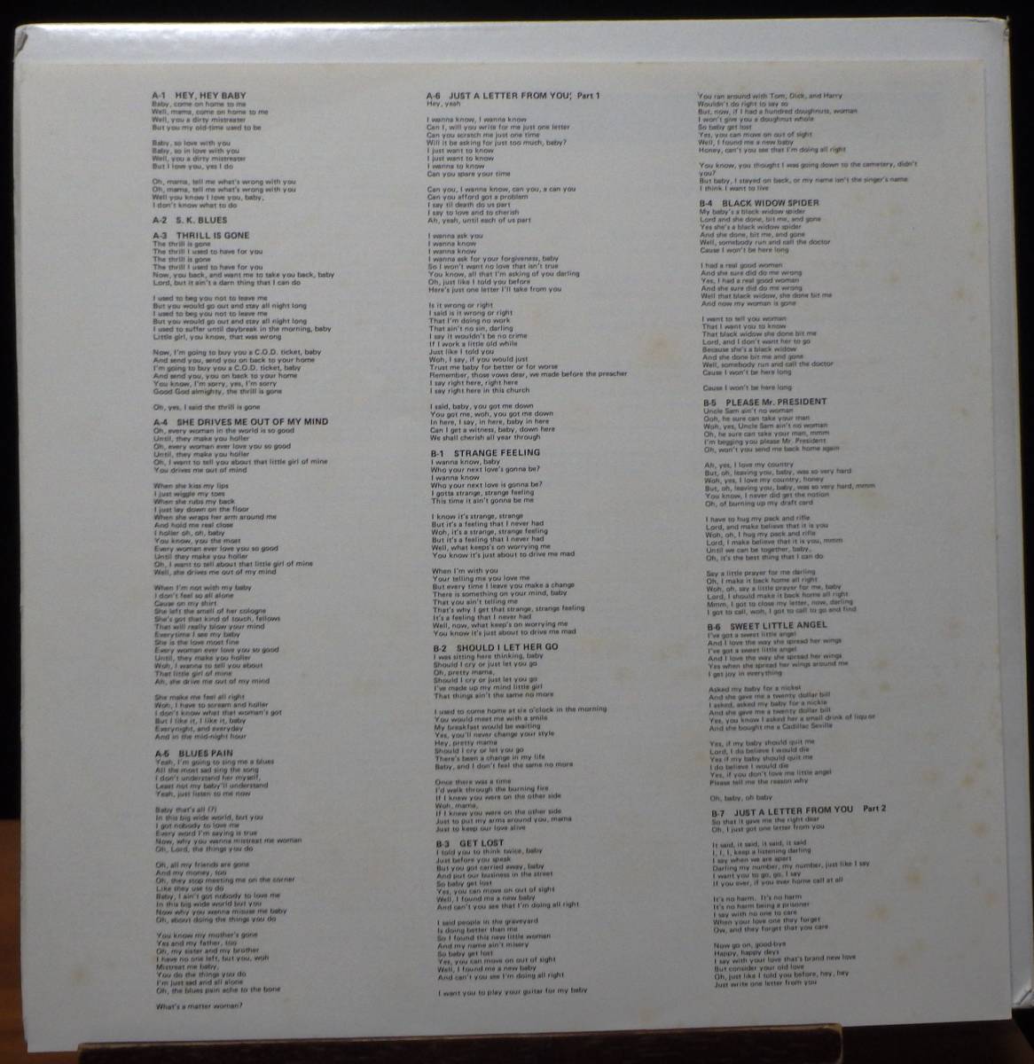 [BB495]V.A.(Blues)[Should I Let Her Go : Modern Blues Anthology], 76 JPN mono Compilation *T-bo-n* War машина другой 