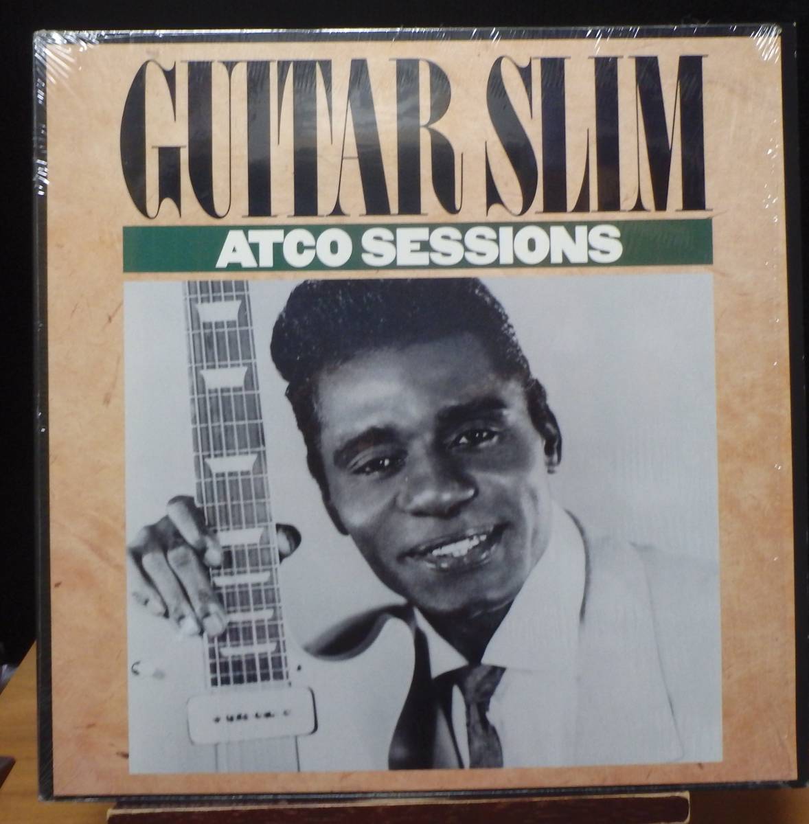 【BB335】GUITAR SLIM「Atco Sessions」, 87 US Compilation/シュリンク　★テキサス・ブルース_画像1