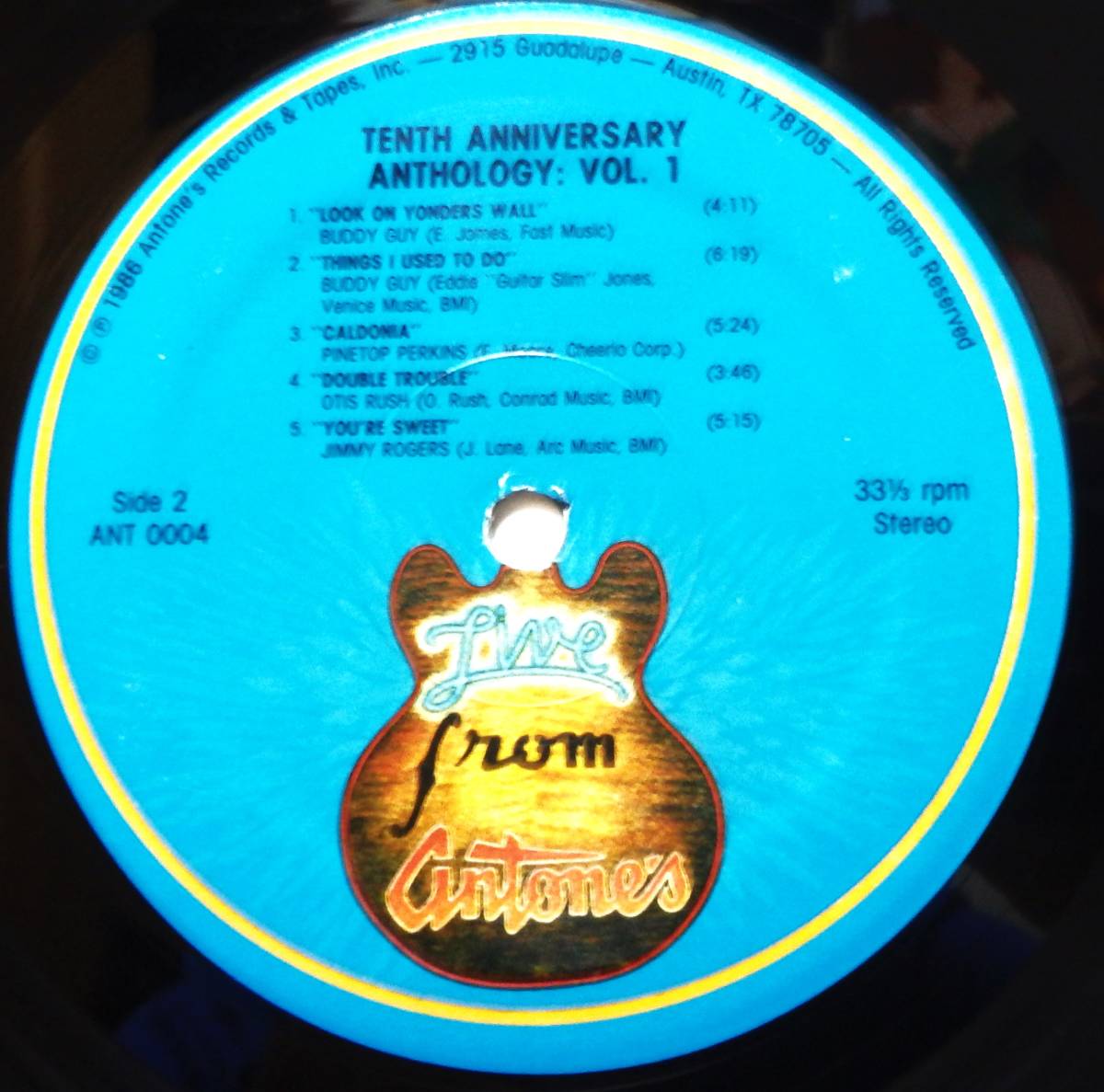 [BB471]V.A.(Blues)[Tenth Anniversary Anthology Vol.1 - Live From Antone\'s], 86 US Original * Эдди * Taylor другой 