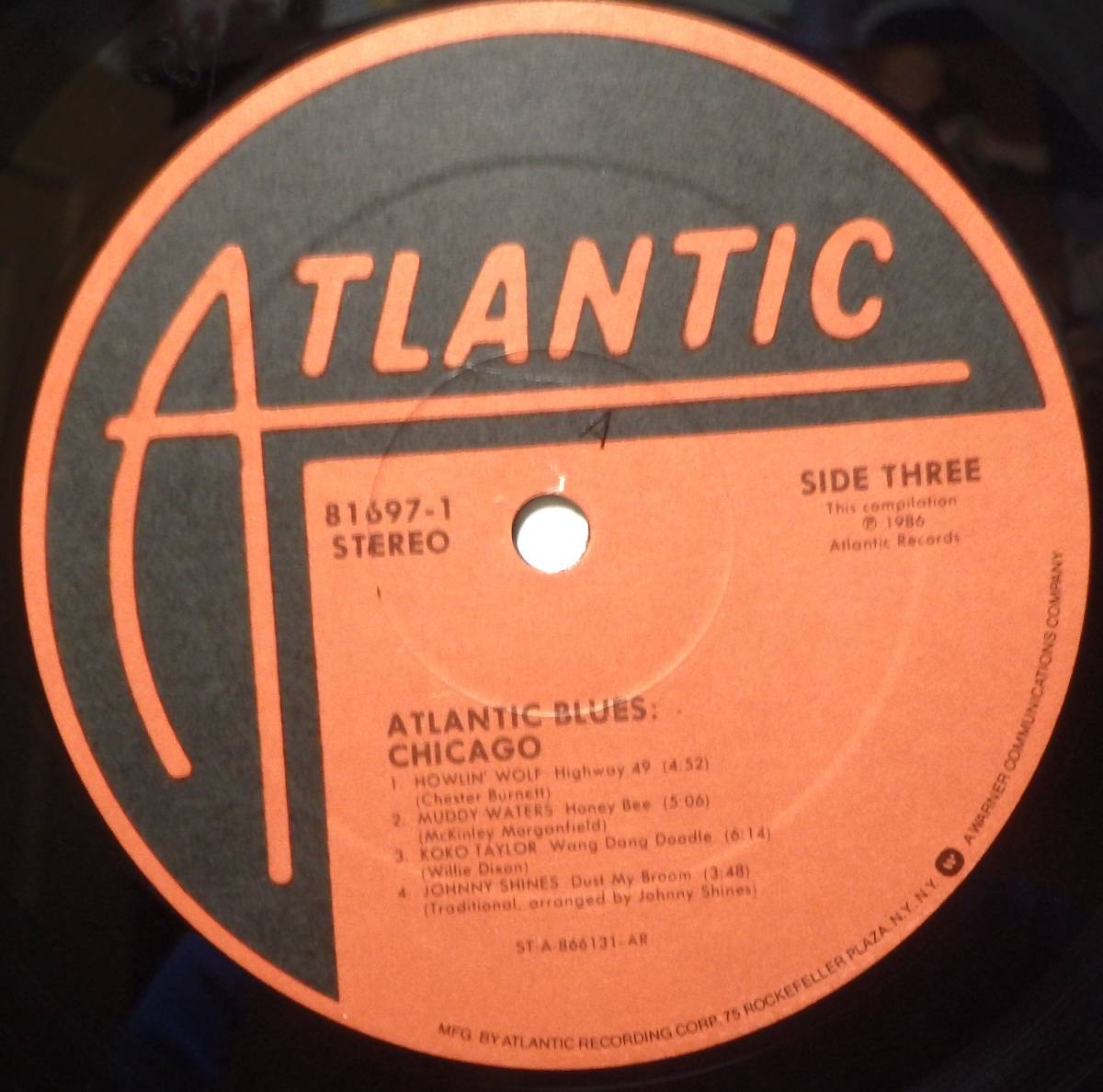 【BB491】V.A.(Blues)「Atlantic Blues: Chicago」(2LP), 86 US Compilation　★バディ・ガイ/フレディ・キング/オーティス・ラッシュ ほか_画像7