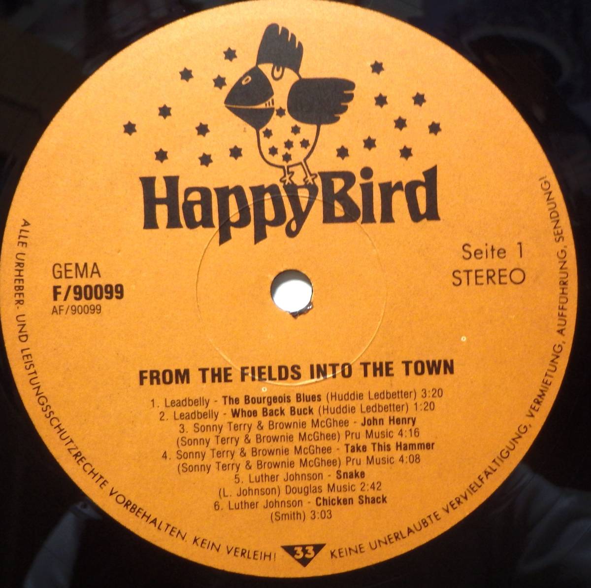 [BB467]V.A.(Blues)[Blues - From The Fields Into The Town], 80 GERMANY Compilation * до .* вода z другой 