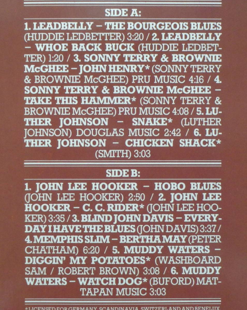 [BB467]V.A.(Blues)[Blues - From The Fields Into The Town], 80 GERMANY Compilation * до .* вода z другой 