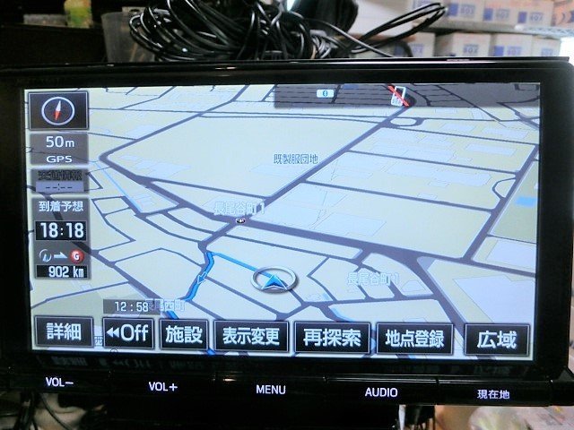 即決完動品 トヨタ純正  9インチ T-Connect SDナビ NSZT-Y66T 2017年版地図の画像2