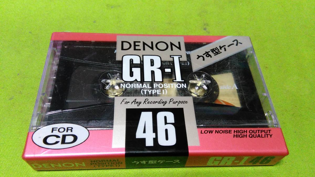 DENON カセットテープ GR-I 46 Zippy-I 64 未開封品　ノーマルポジション ２本セット_画像4
