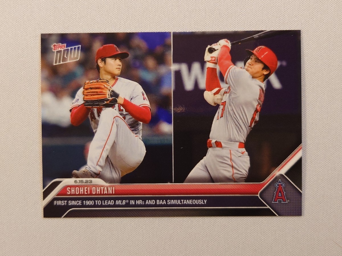 topps now 大谷翔平 ロサンゼルス・エンゼルス #445 MLB 2023 トップス