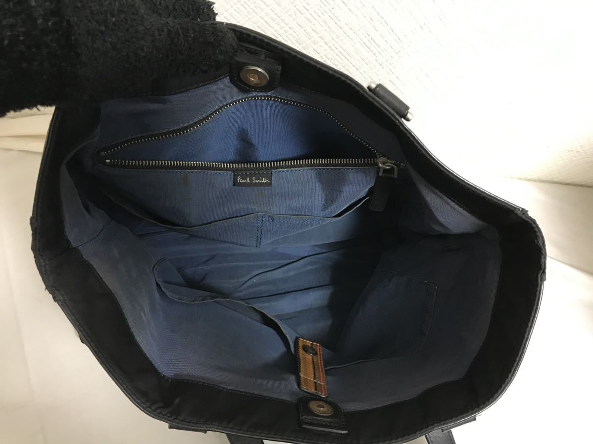 本物ポールスミスPAULSMITHナイロンハンドバッグビジネストート 本物ポールスミスPAULSMITHナイロンハンドバッグビジネストート
