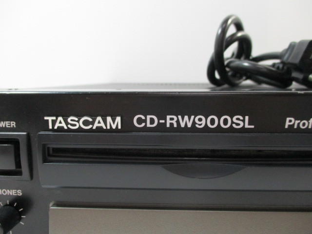 TASCAM商用CD錄像機CD-RW900SL 原文:TASCAM 業務用CDレコーダー CD-RW900SL 