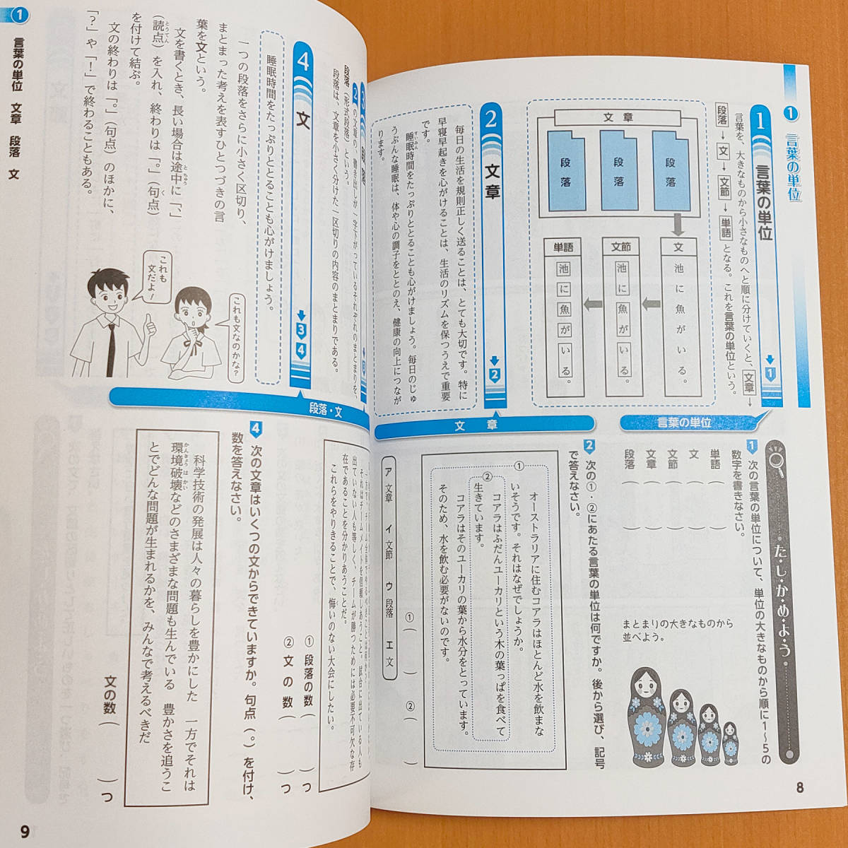 2024年1,2,3年用「解いて覚える 中学生の文法【生徒用】解答・解説 付」とうほう 答え 中学 国文法 ワーク 1年 2年._画像2