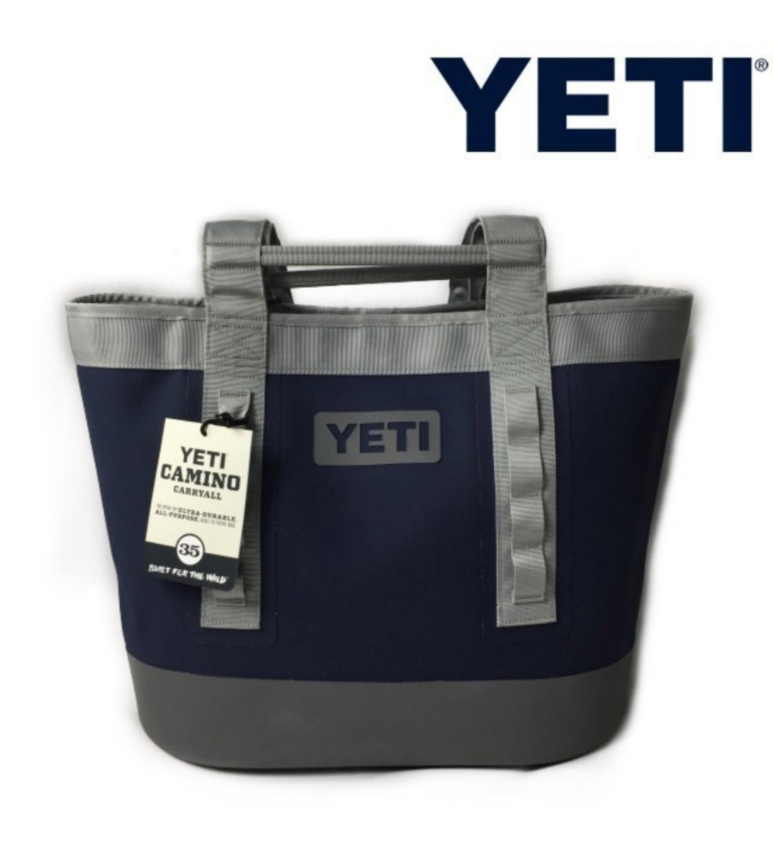 今季一番 / Navy 35 Carryall Camino YETI ☆ 新品 イエティ キャンプ