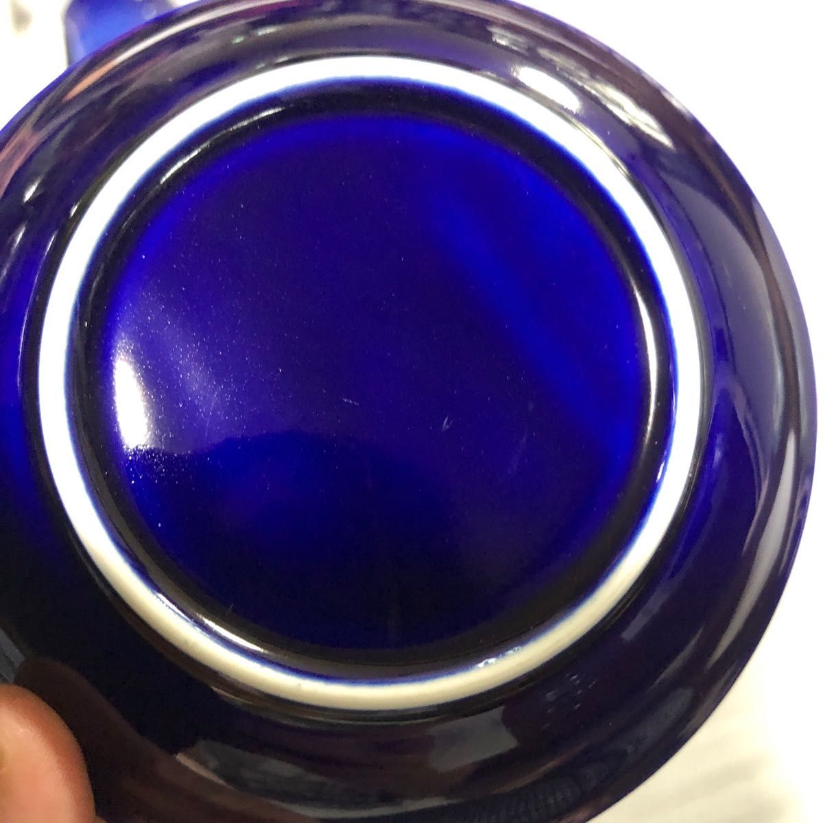 希望と器　食器セット　コップ5　小皿5　ブルー　藍　青
