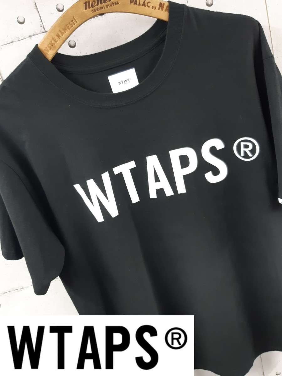 WTAPS WTVUA SCREEN Tシャツ 両面プリント ダブルタップス 03 黒の画像1