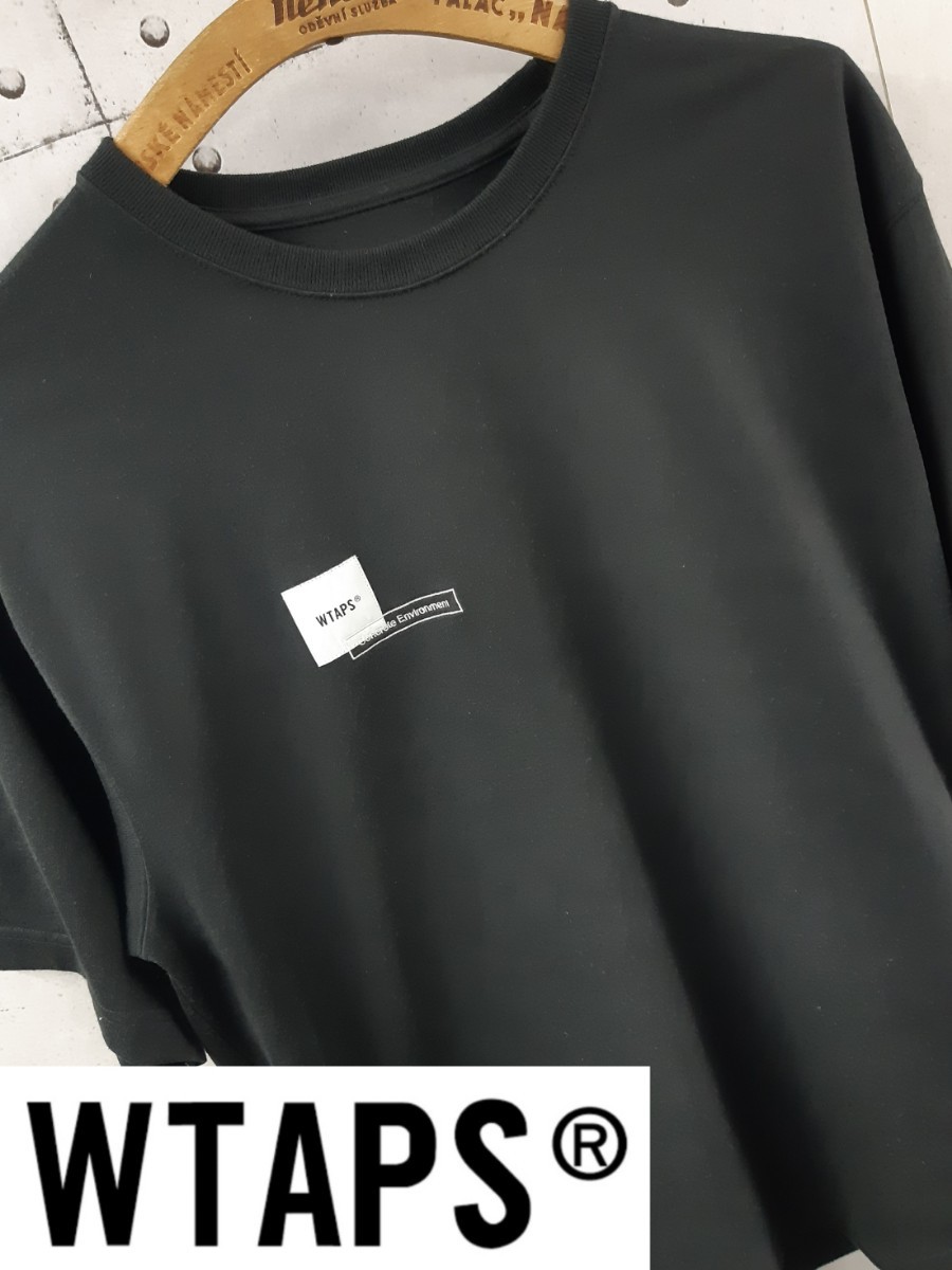 21ss WTAPS HOME BASE　Tシャツ　ダブルタップス　03　黒