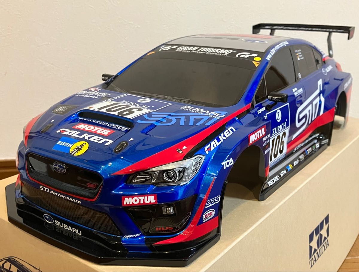 タミヤ SUBARU WRX STI NBRチャレンジ ラジコンボディ【未使用 タミヤ SUBARU WRX STI NBRチャレンジ ラジコンボディ【未使用