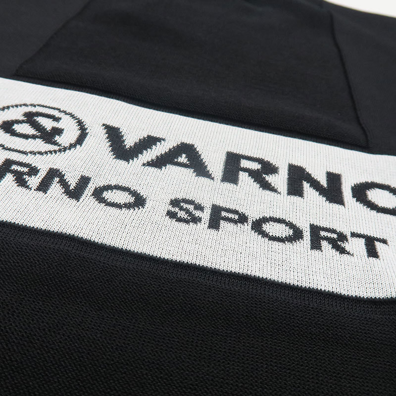 バーニヴァーノ 半袖セーター Lサイズ 黒 BARNI VARNO 新作 BSS-MSW4714-09-L メンズ ニット ブラック パグ 犬 新作_画像8