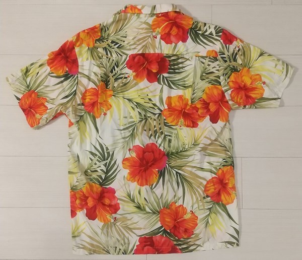 古着/アロハ/TWO PALMS/トゥーパームス/サイズ S/レーヨン 100％/ALOHA/Made in Hawaii USA/ハワイ製_画像3