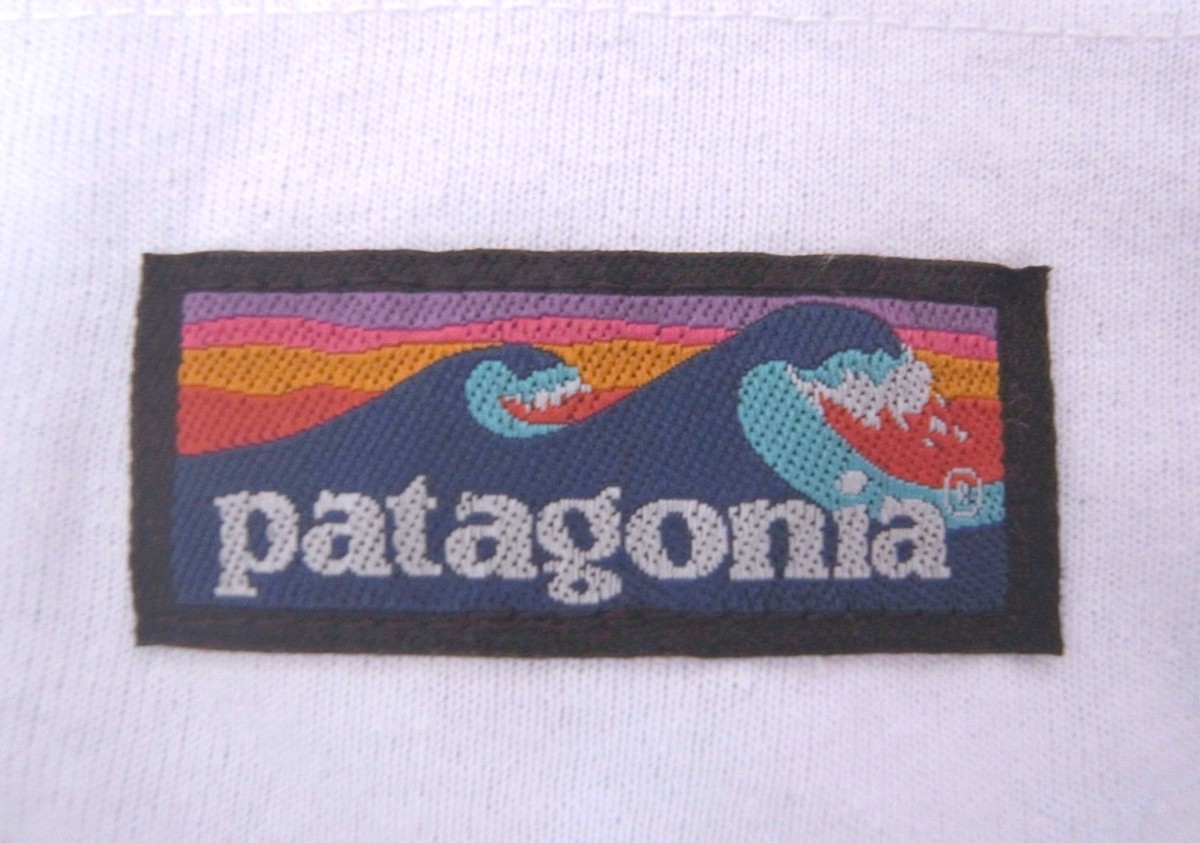 日本に 新品未使用 - Yahoo!オークション パタゴニア 波ロゴ 波タグ 半袖Tシャツ