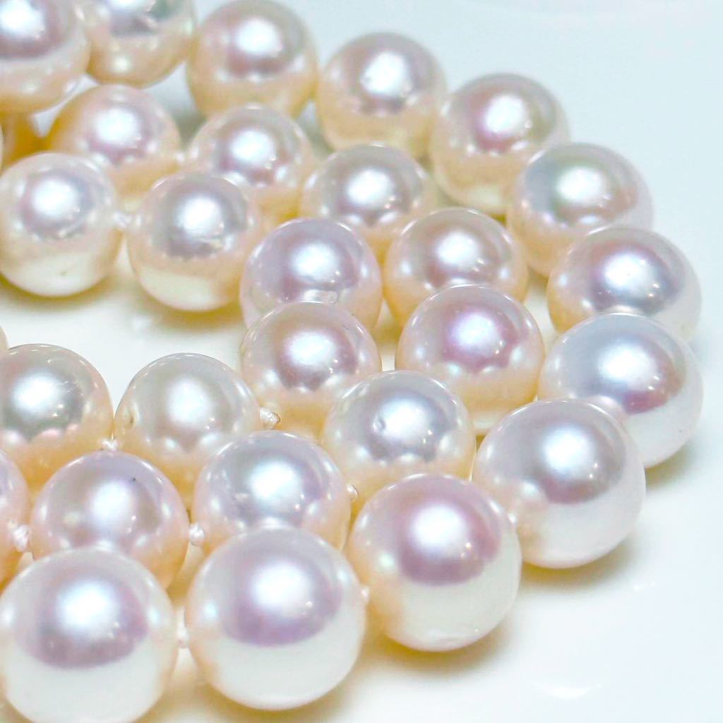 大きな割引 花珠級本真珠ネックレス10mm ジュエリー jewelry Pearl