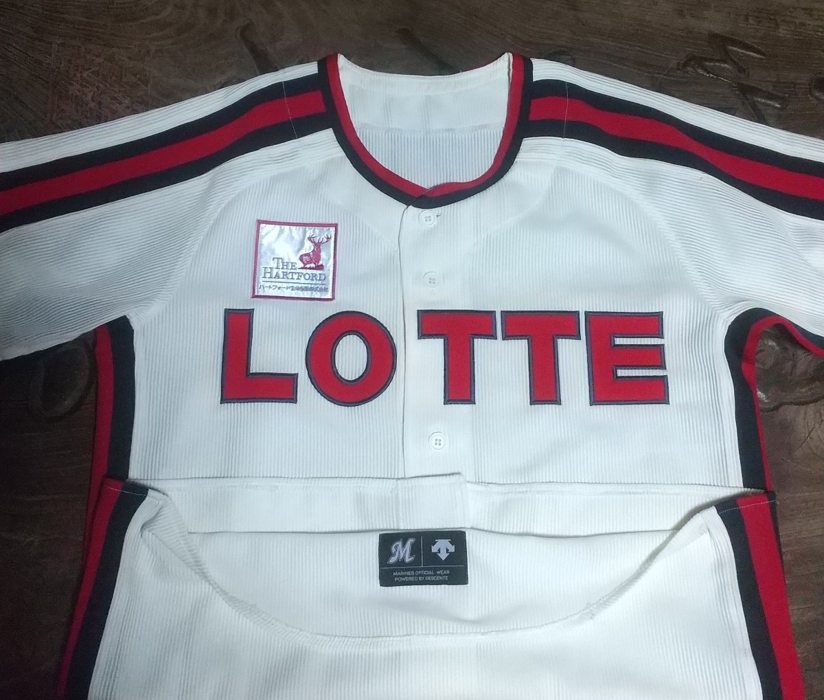 値下げ交渉 2008年 ロッテオリオンズ 復刻ユニフォーム DESCENTE 検) CHIBA LOTTE ORIONS MARINES 千葉 マリーンズ バレンタイン 村田 落合_画像1