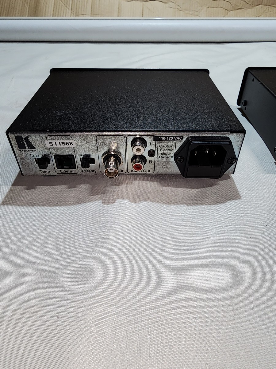 KRAMER/クレイマー/Video-Audio Line Receiver/TP-11/T P-12_画像4