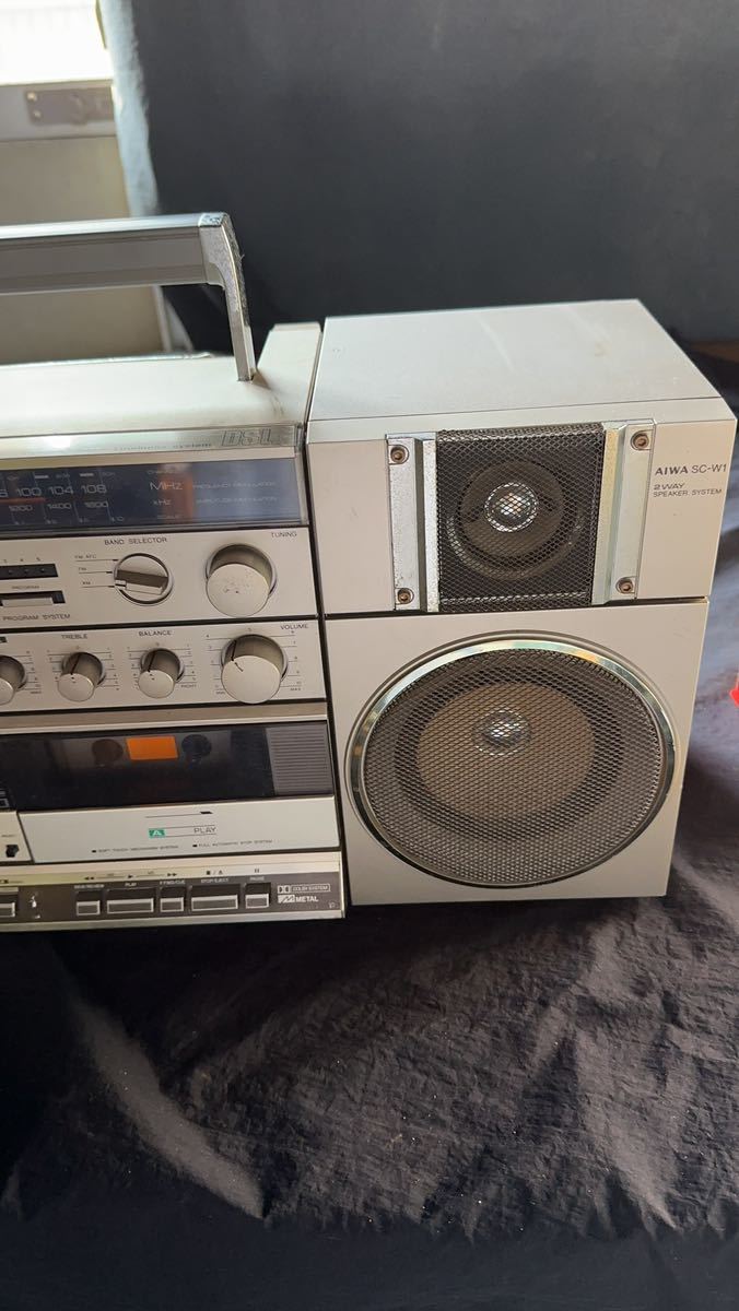 ジャンク AIWA CS-85X ラジカセ 昭和レトロ アイワ ジャンク Yahoo!オークション - AIWA アイワ レトロ ラジオ・カセット