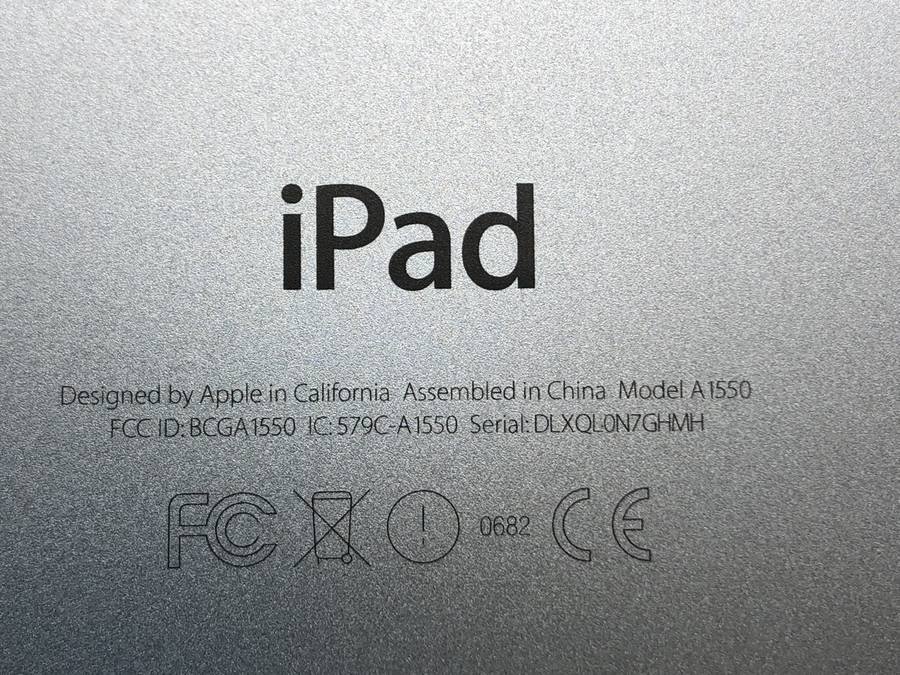 Apple A1550 iPad mini 4 16GB Cellularモデル■現状品_画像3