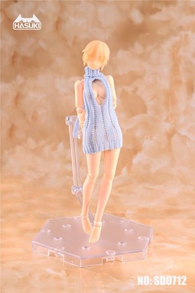 フィギュア セーター 1/10~1/12スケール 胸/背中開き 3種 フィギュア セーター 1/10~1/12スケール 胸/背中開き 3種