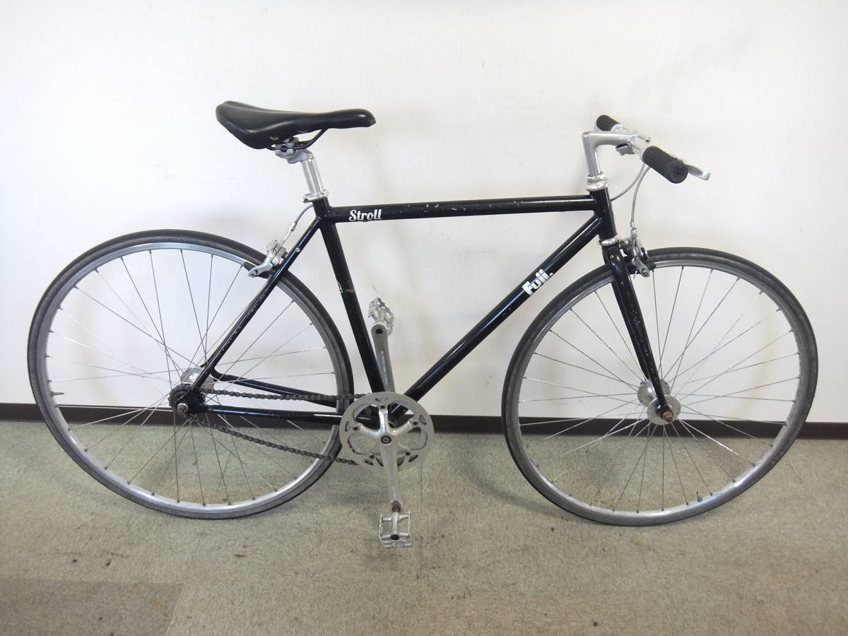 Fuji Fuji Stroll Straw Ru Single Speed Black Real Yahoo Auction Salling Fuji Fuji Stroll Straw Ru Single Speed Black Real Yahoo Auction Salling