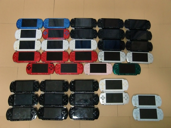テレビゲーム SONY PSP-3000 PSP-2000 PSP-1000 本体のみ 37台まとめ売り 動作未確認・ジャンク品扱い ゆうパッ  値段通販