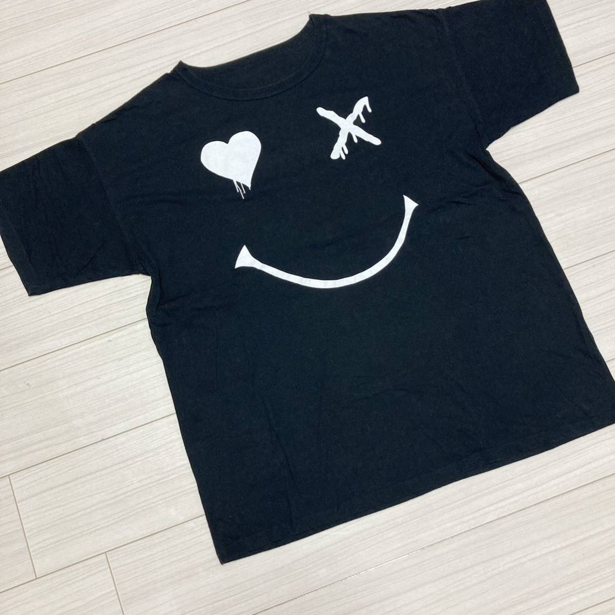 良品 清春 SADS サッズ EBILE SMILE ロイヤルスマイル ビッグT L 良品 清春 SADS サッズ EBILE SMILE ロイヤルスマイル ビッグT L