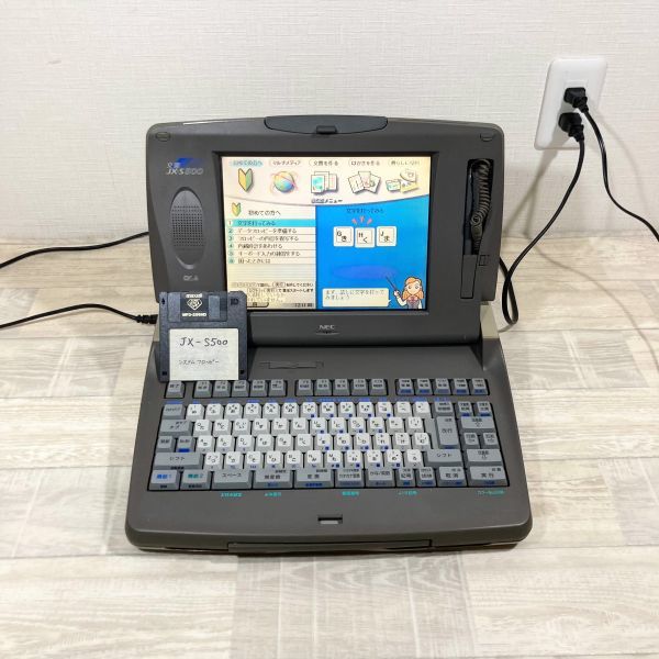 30日保障有り+簡易整備品】 NEC Bungo 文豪 JX-S500 カラー 液晶