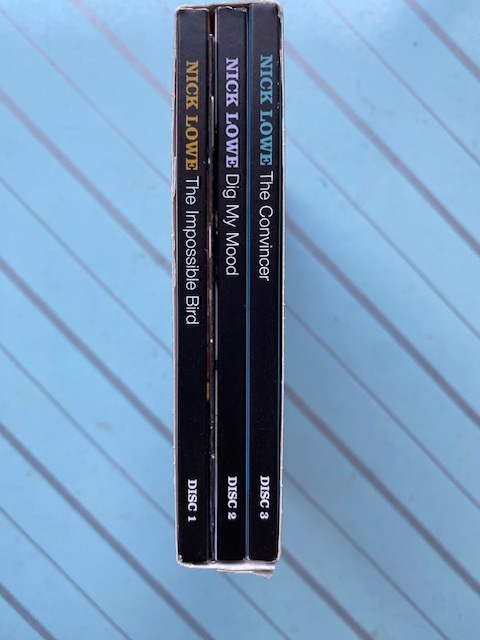 輸入盤3枚組CD ニック・ロウ Nick Lowe【The Brenford Trilogy】The Impossible Bird,Dig My Mood,The Convincer_画像2
