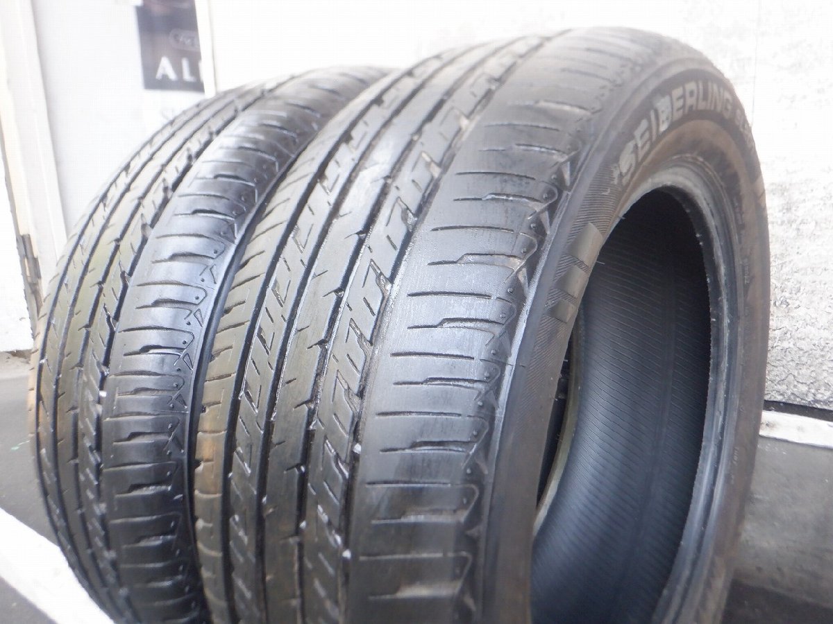 【d644】SEIBERLING SL201▲215/55R16▲2本即決_画像3