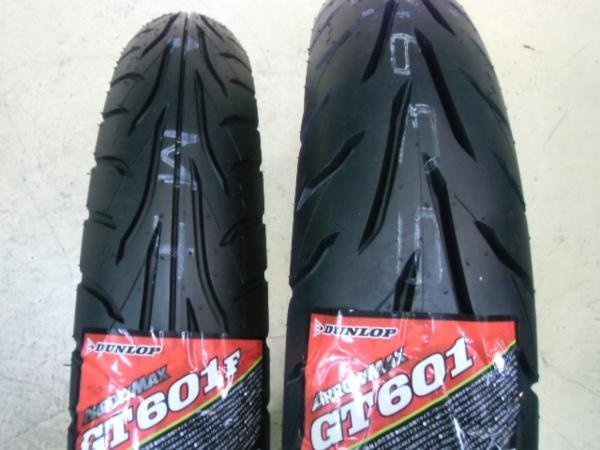 ☆ダンロップ GT601 Hレンジ 100/90-16 110/80-18 前後セット MVX250F FZ400R/Nなどに_画像1