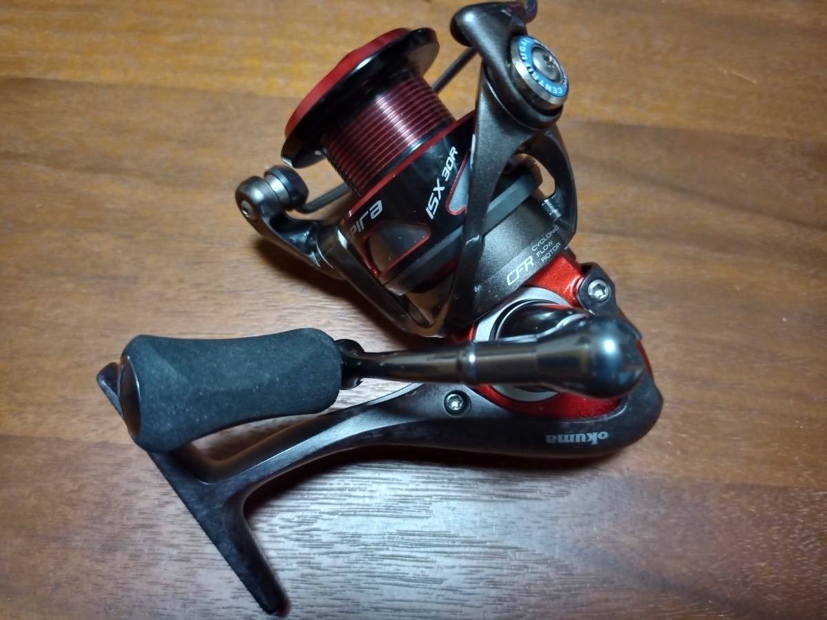 Okuma carbon frame light weight spinning reel Inspira ISX 30R working  properly goods excellent level. : Real Yahoo auction salling