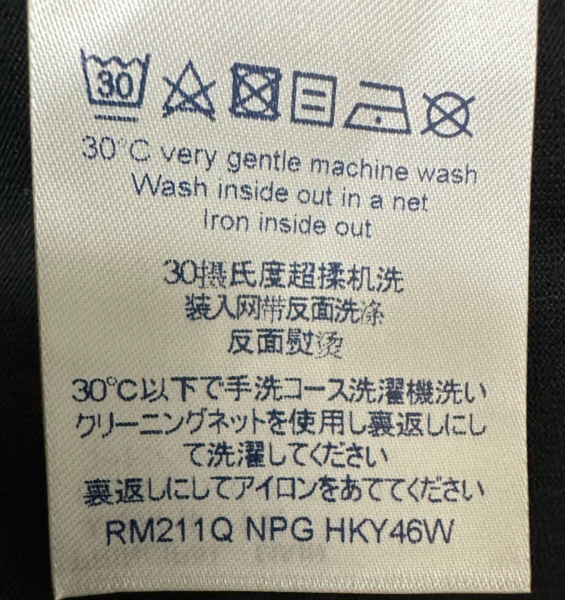 LOUIS VUITTON ルイ ヴィトン LVSE モノグラム グラディエントTシャツ カットソー ブラック×ホワイト 黒×白 L ルイヴィトン
