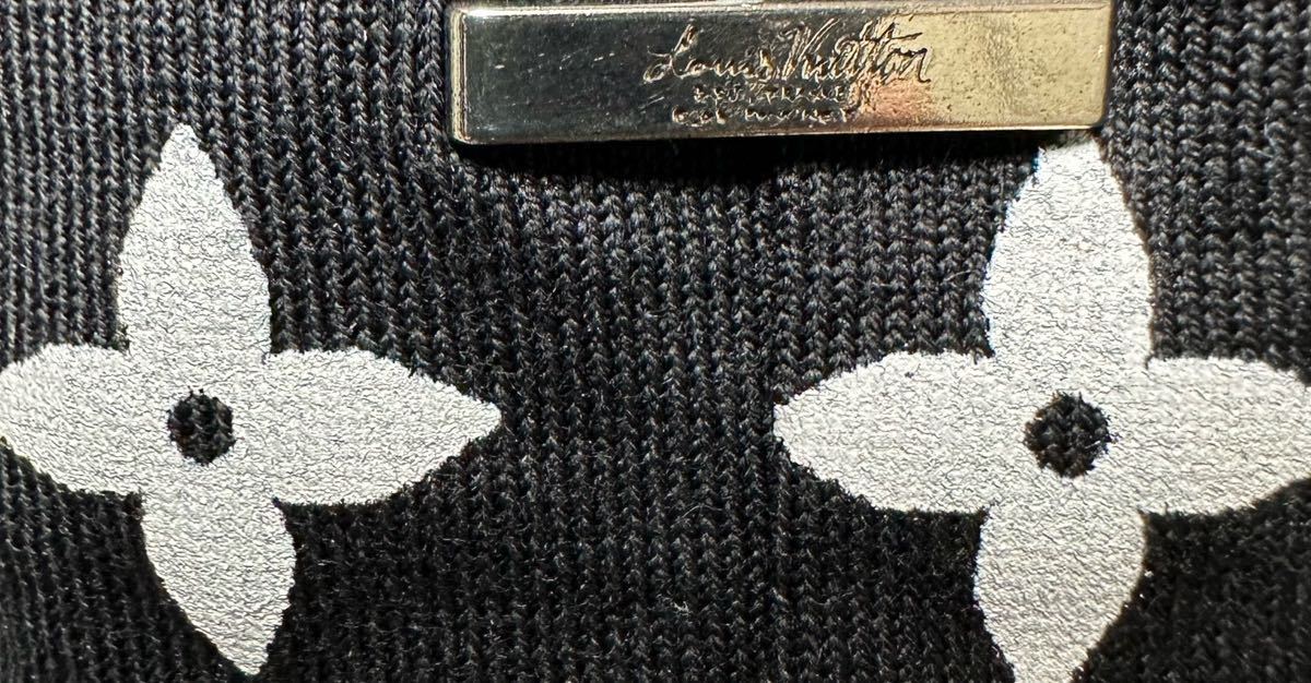 LOUIS VUITTON ルイ ヴィトン LVSE モノグラム グラディエントTシャツ カットソー ブラック×ホワイト 黒×白 L ルイヴィトン
