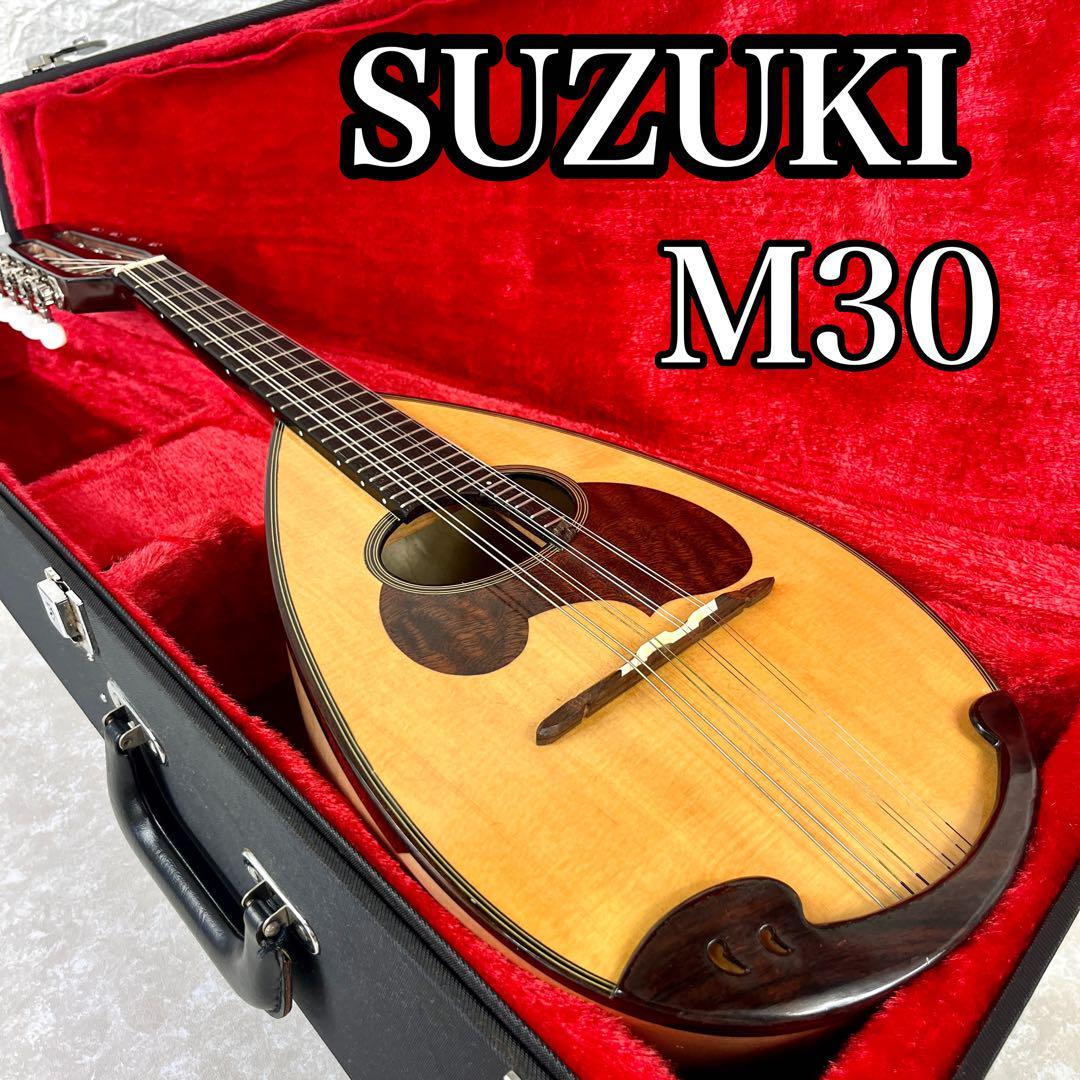 ☆SUZUKI スズキ 鈴木バイオリン M-30 マンドリン ハードケース付-