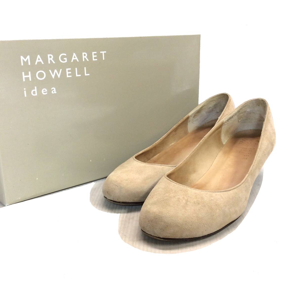 MHL MARGARET HOWELL idea マーガレットハウエル ヒール パンプス